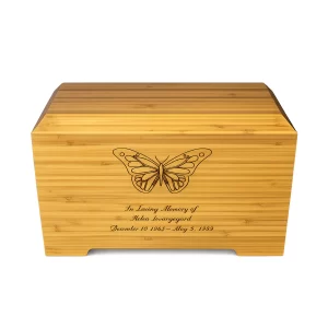 Tribute Bamboo Urn image1