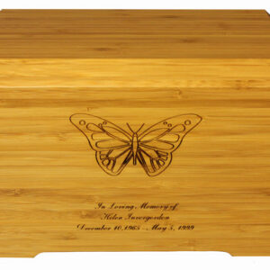 Tribute Bamboo Cremation Urn Eco Friendly