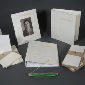 Fern Memorial Stationery Set