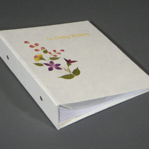 Memorial Guest Book-Fern