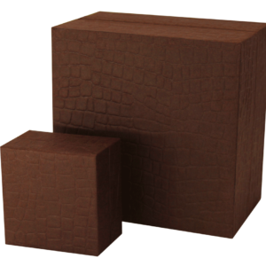 Embrace Earth Urn-Embossed Brown