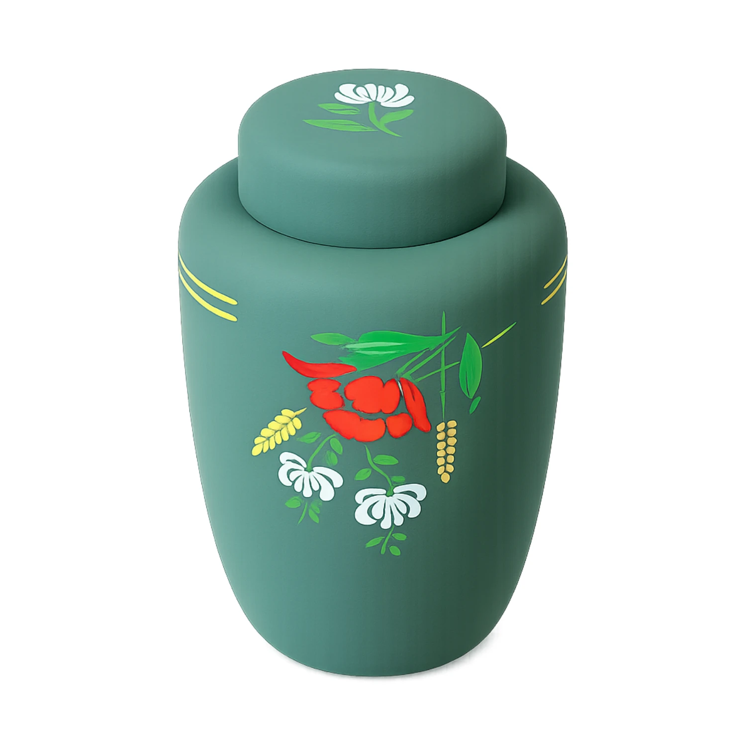 Cornstarch Urn Meadow image1