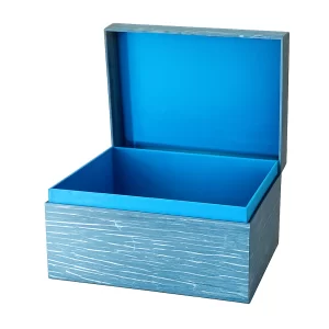 Memory Chest Antique Turquoise Blue image2