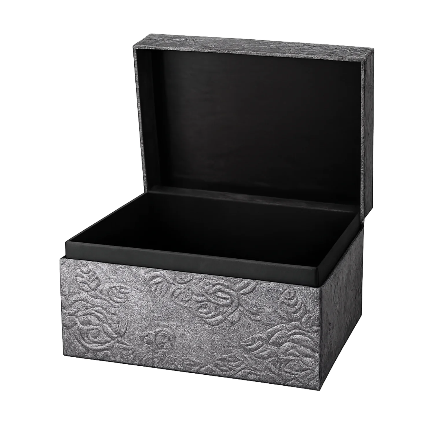 Memory Chest Embossed Metallic Black image2
