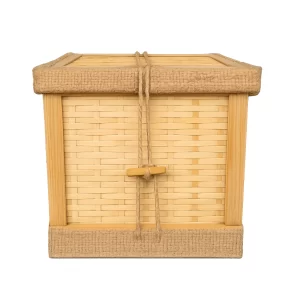 Woven Bamboo Urn image1