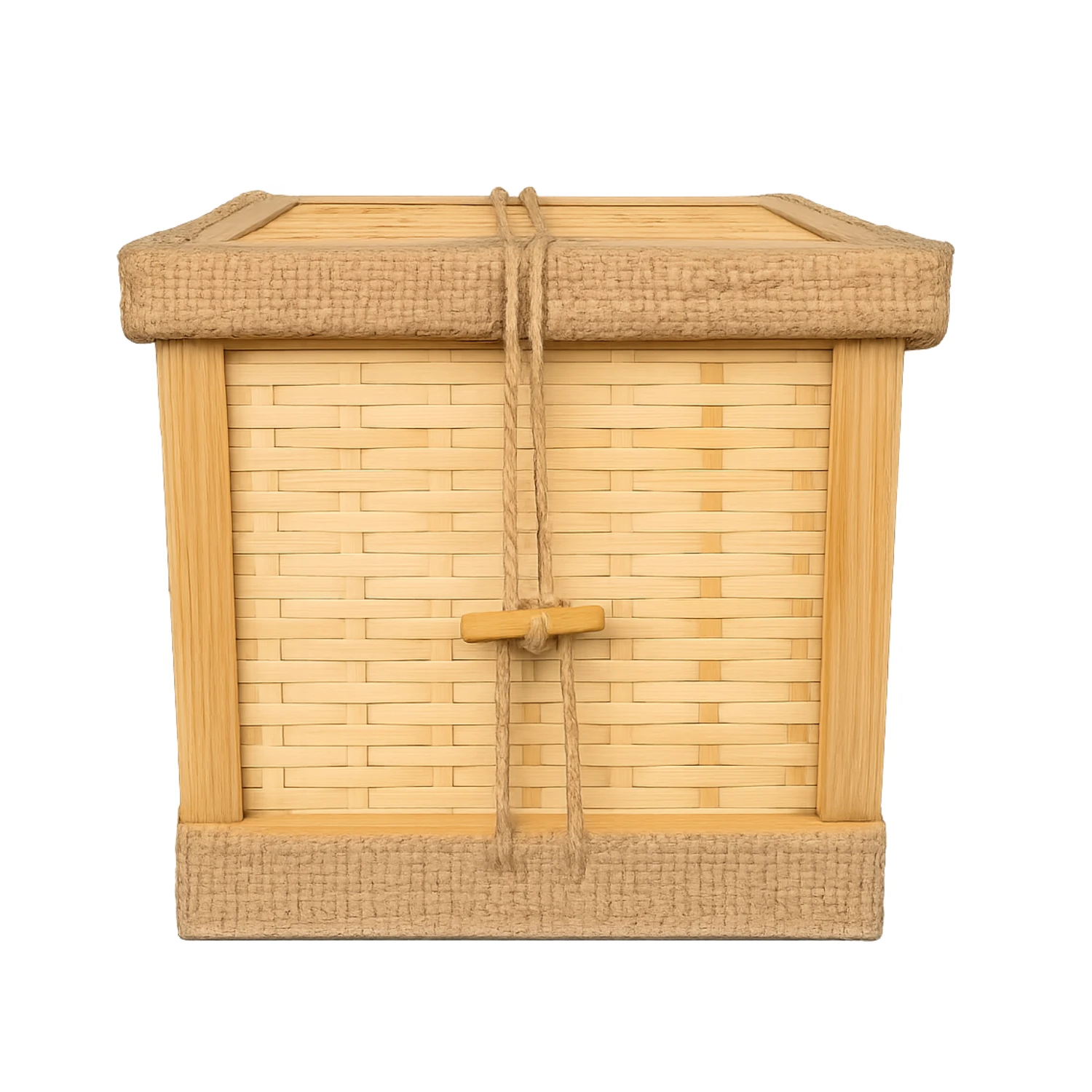 Woven Bamboo Urn image1