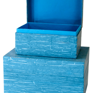 Pet Memory Chest – Antique Turquoise Blue