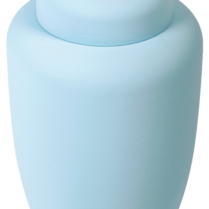 Cornstarch Earth Urn-Pale Blue