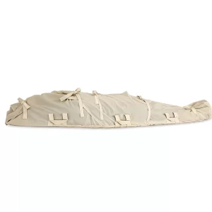Cotton Shroud with Handles – Bamboo Plaque and Ground Shipping Included