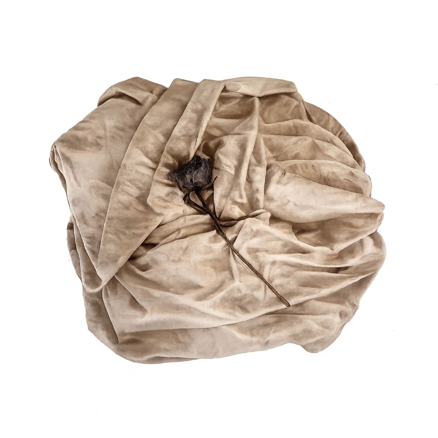 Sanctum Hemp Cotton Jersey Shroud BLACK WALNUT TIE DYE image2
