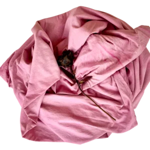 Sanctum Hemp/Cotton Jersey Shroud – HIBISCUS ROSE